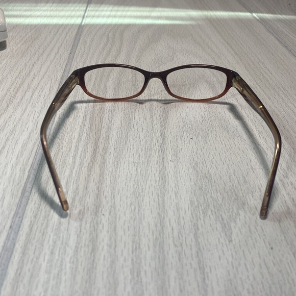 Coach Eyeglasses Frame GWENDOLYN 2012 Burgundy 48-16-135 Full Rim ZH44 - Picture 4 of 8